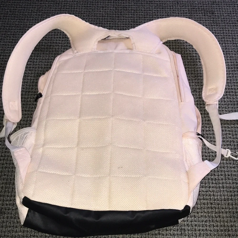 Nike Men’s Black and Light Pink Backpack